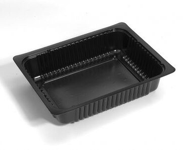 1 Cmpt Meal Tray 6042 Black