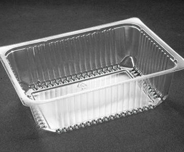 1 Cmpt Meal Tray 6043 Clear